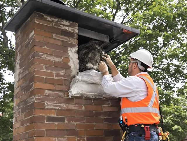 Humane removal of debris and animals by Maynard Chimney Sweep in Maynard, MA