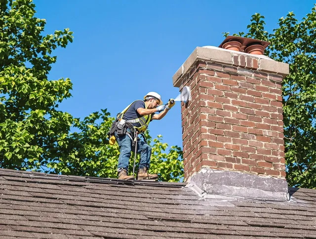 Maynard Chimney Sweep performing an inspection with advanced tools in Maynard, MA