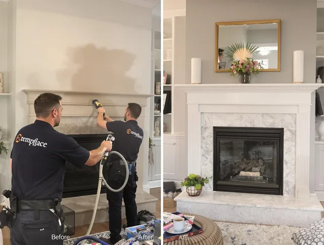 Professional soot removal by Maynard Chimney Sweep team in Maynard, MA